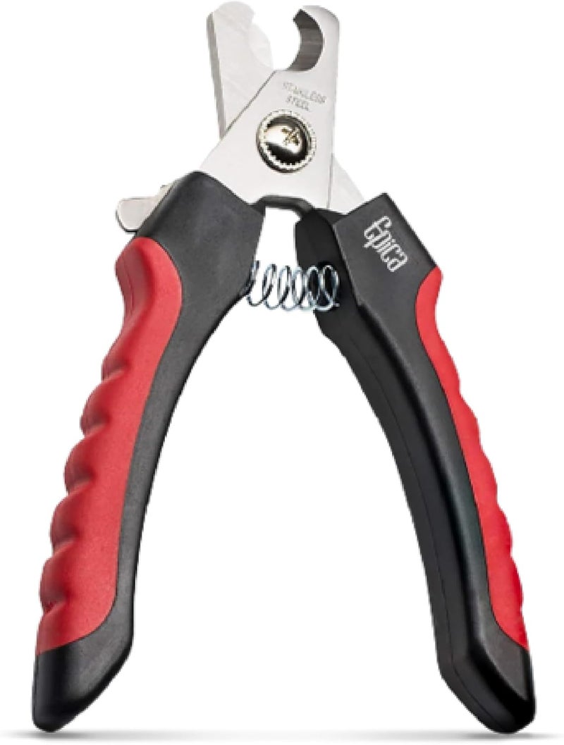 Epica Professional Dog Nail Clipper | Dog Nail Clippers for Large Dogs | Easy and Safe Dog Grooming Clippers |Heavy Duty Cat Nail Clipper with Safety Guard (Large) - Image 1