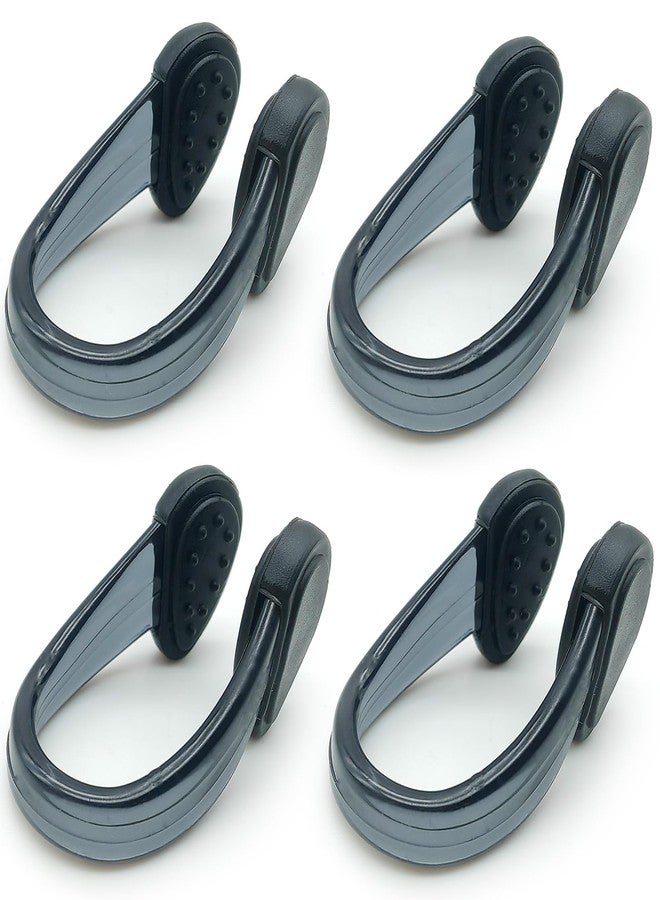 Zooshine Set of 4 Waterproof Swimming Nose Clips for Adults Kids Age 8+ Nose Plugs for Diving Swimming and Other Water Sports (Black) - Image 1