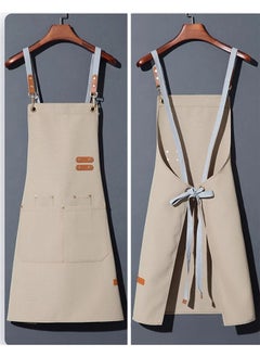 Generic Adjustable Chef Apron，Chef Apron Gardening Apron for Men Women with Large Pockets and Adjustable Straps, Work Apron  - Image 3