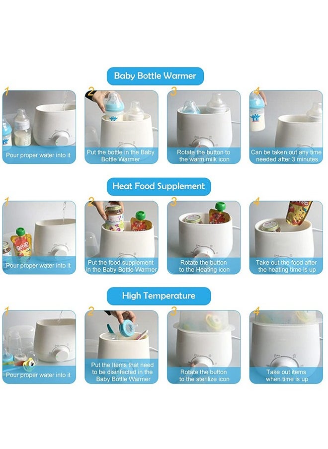 BLOOMING TIME - 3 - In - 1 Baby Bottle Warmer With Accurate Temperature Control - Electric Steam Steriliser - Image 1