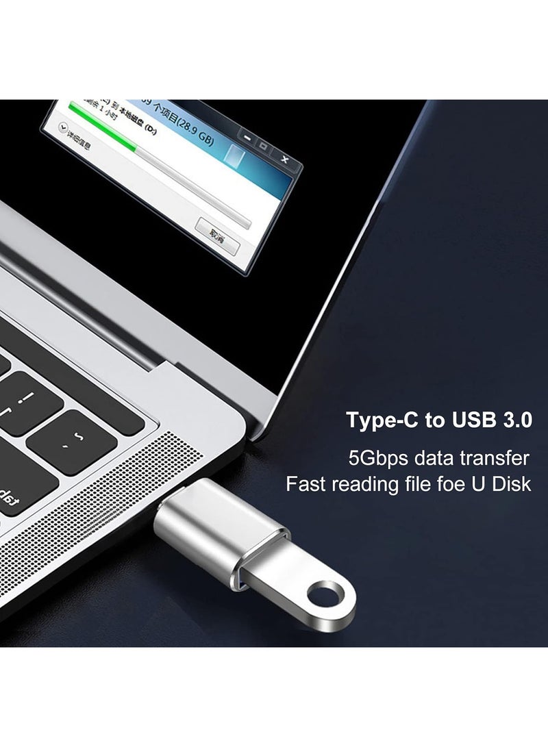 USB C Adapter 2 Pack Type C to USB 3.0 Converter OTG Connector Compatible with MacBook iPad iPhone Samsung Huawei Laptop Tablet Fast Data Transfer and Charging - Image 5