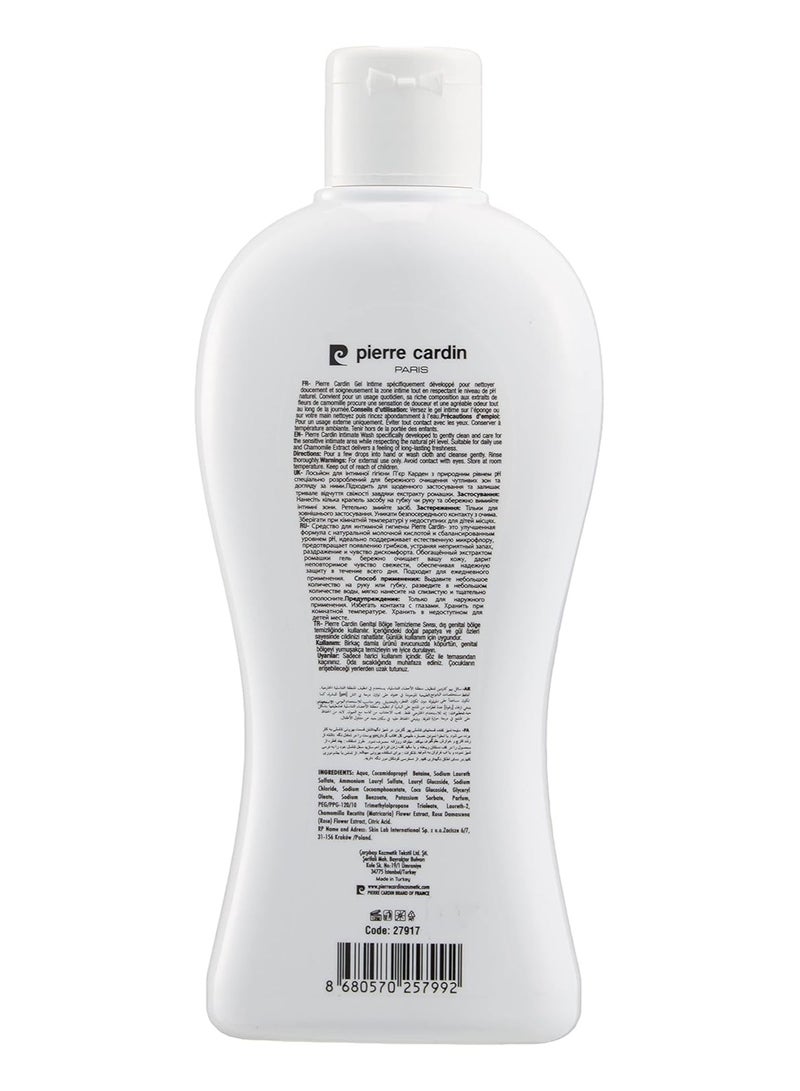 pierre cardin Intimate Wash Chamomile & Rose Extract pH4 255 ml - Image 3