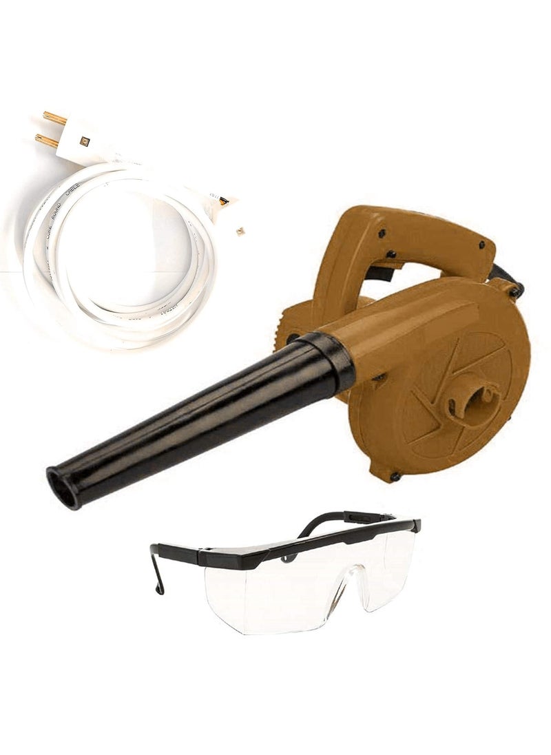 XDLB XDLB HI Speed Single Speed HVY Plastic Material Air Blower Dust CleanerVacuum CleanerCurved air Blower 450 Watt 16000rpm Include Dust Protect Glass Extension Wire 3 MTR Variant Color 