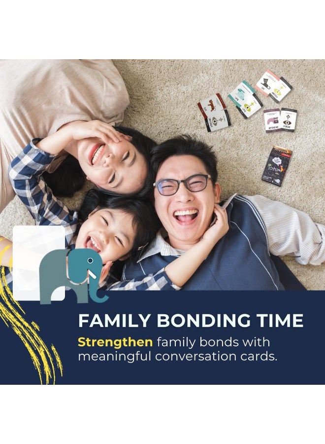 NIBEMINENT Totem: Self-Esteem & Family Bonding Game Ages 8+ - Therapy Games for Kids, Teens, Adults, Counselors - Team Building Games for Work - Group Therapy Conversation Cards for Mental Health - Image 5