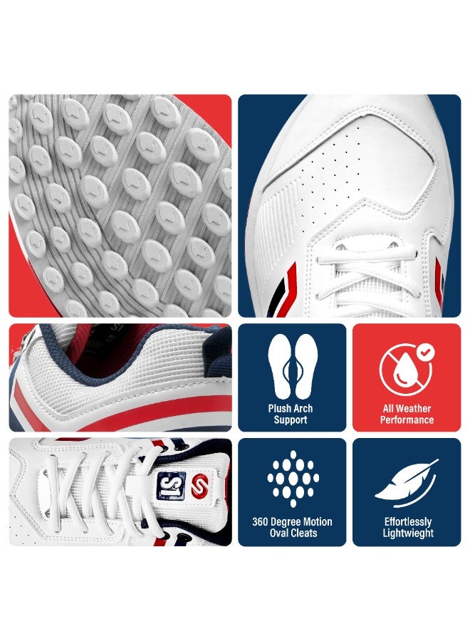 SOLM8 S1 Rubber Spikes - Lightweight Cricket Shoes for Men and Women - Durable Grip, Superior Protection (2025 Edition) - Image 3