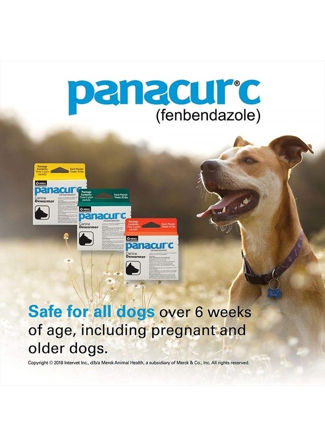 Panacur C Canine Dewormer (Fenbendazole), 4 Gram,Red  - Image 3