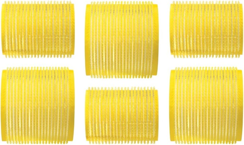 DRYBAR Drybar High Tops SelfGrip Rollers selfgrip rollers create megalift volume two sizes 3 medium 3 large rollers great for all hair types Yellow 10 count Pack of 6
