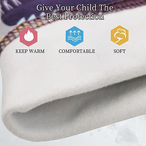 Outrip Kids Ski Mask Fleece Neck Gaiter Warmer Winter Face Cover Scarf Balaclava for Boys Girls (Dinosaur 3PCS) - Image 3
