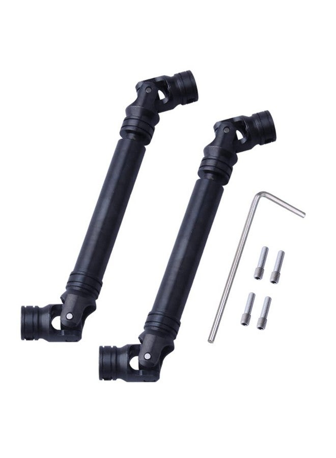 Hobbypark HobbyPark 105-155mm Steel Centre Drive Shaft CVD for 1/10 RC Crawler Axial SCX10 Redcat Gen7 /Pro RC4WD D90 Upgrade Parts Hop-Ups Replacement (2pcs) - Image 2