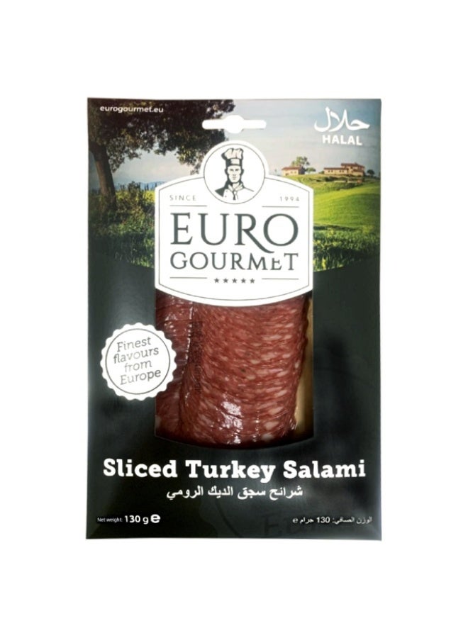 Turkey Salami Sliced 130g