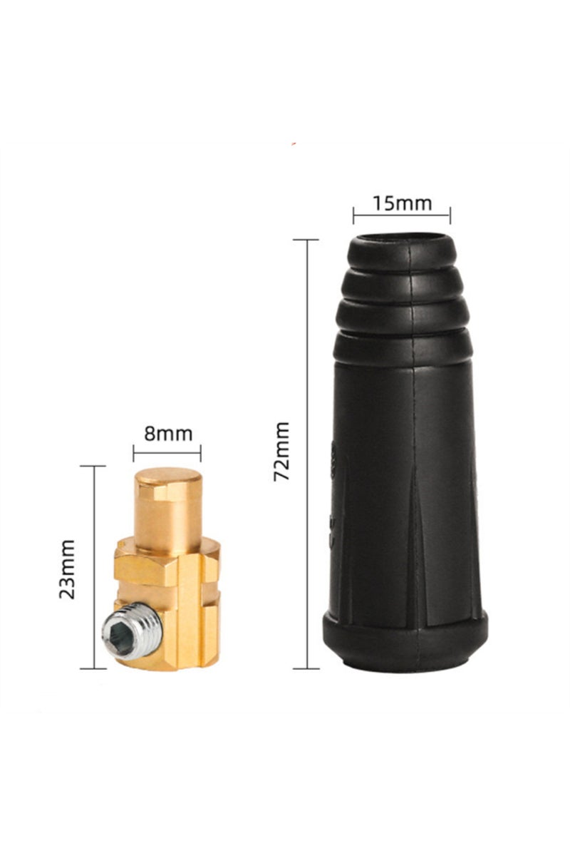 erorex 4pcs/set TIG Welding Machine Quick Fitting Female Male Cable Connector Clamp Socket Plug Adaptor ... - Image 3