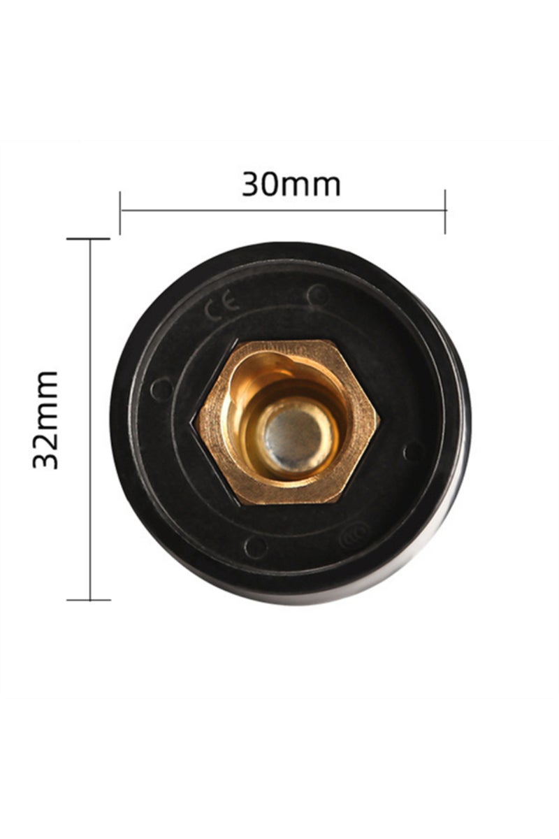 erorex 4pcs/set TIG Welding Machine Quick Fitting Female Male Cable Connector Clamp Socket Plug Adaptor ... - Image 2