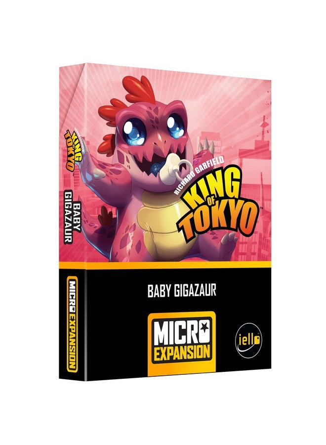 IELLO King of Tokyo: Baby Gigazaur Micro Expansion - Iello, Card Game Expansion to Play with King of Tokyo Base Game - Image 3