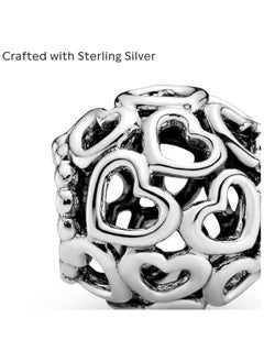 PANDORA Hearts All Over Charm  - Image 3