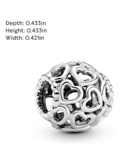 PANDORA Hearts All Over Charm  - Image 5