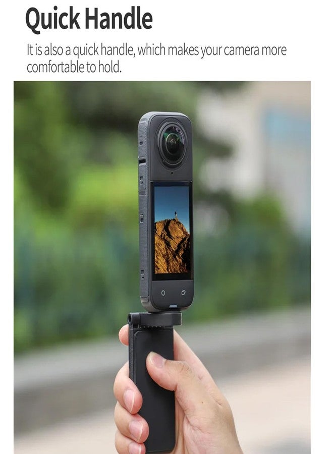 Honlyn Magnetic Mount for Insta360 X5/X4, Desktop Stand Base for DJI Osmo Pocket 3/GO 3/GO 2,for Insta360 Ace Pro 2/1,Adjustable Angle - Image 4