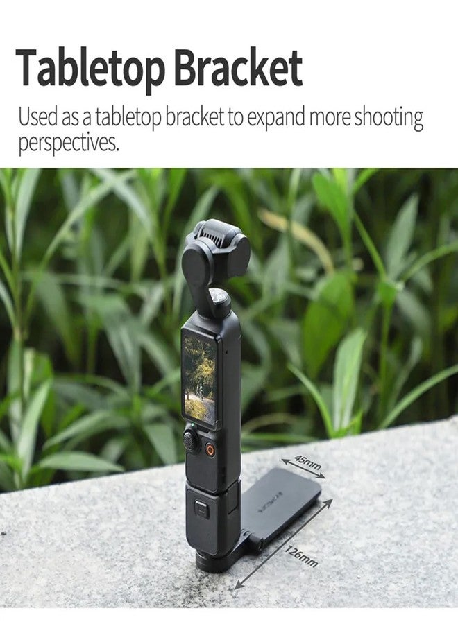 Honlyn Magnetic Mount for Insta360 X5/X4, Desktop Stand Base for DJI Osmo Pocket 3/GO 3/GO 2,for Insta360 Ace Pro 2/1,Adjustable Angle - Image 5
