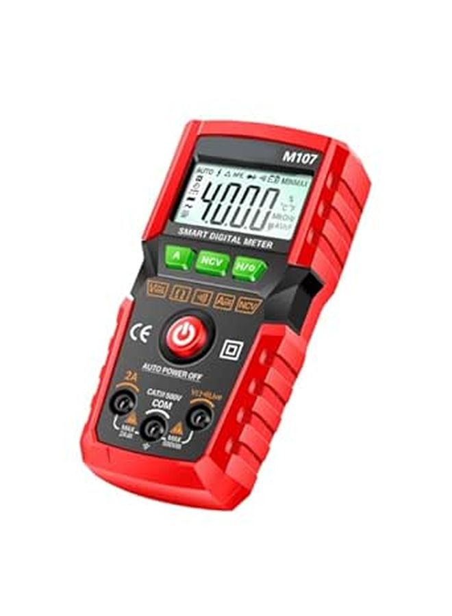 Professional Auto Ranging Digital Multimeter 4000 Counts Voltage Tester For AC DC Measurement - Image 1