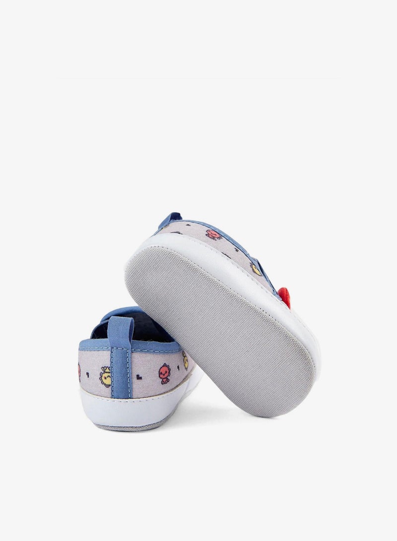 Zippy Infant Printed Slip Ons - Image 3