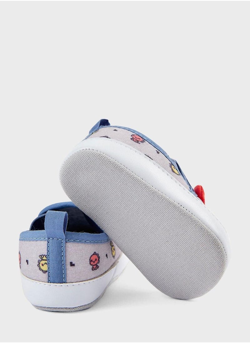 Zippy Infant Printed Slip Ons  - Image 3