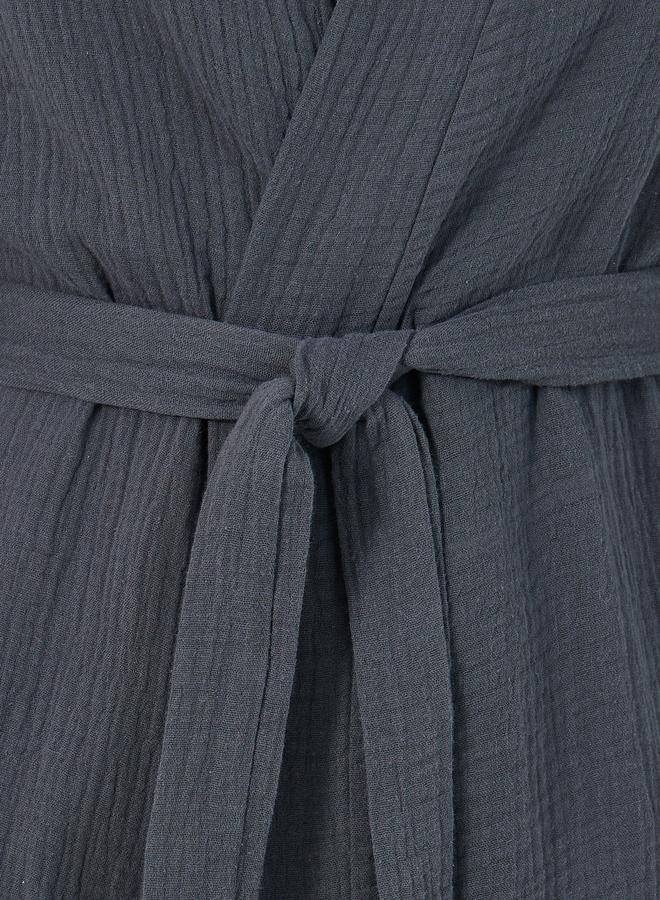 Styli Cotton Gauze Belted Robe  - Image 3