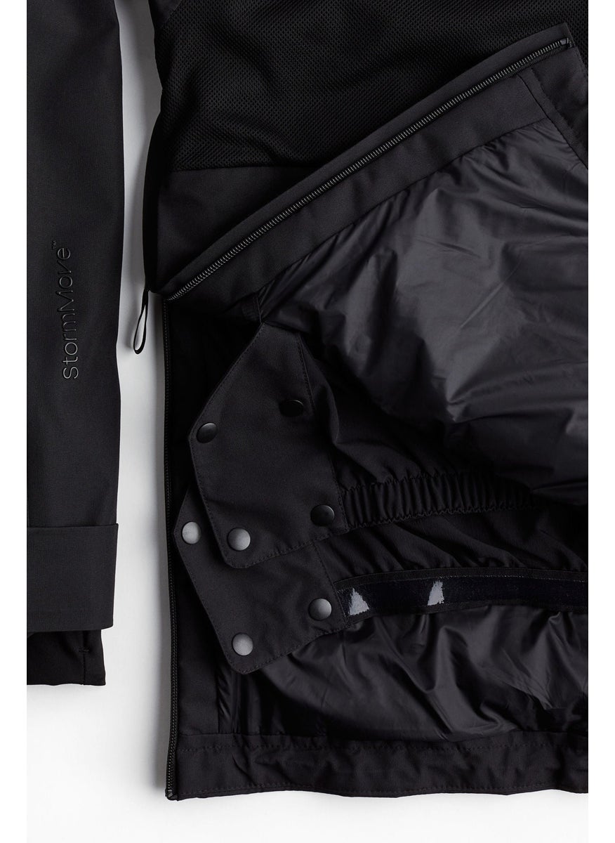 H&M - Padded Ski Popover Jacket In Stormmove - Image 1