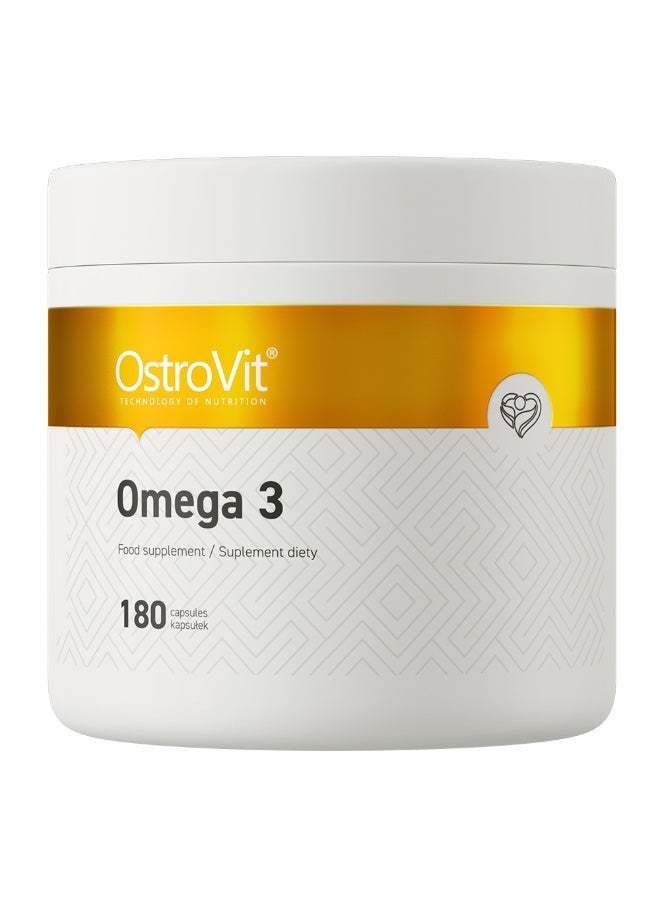 أوستروفيت OstroVit Omega 3 – 180 كبسولة - Image 1