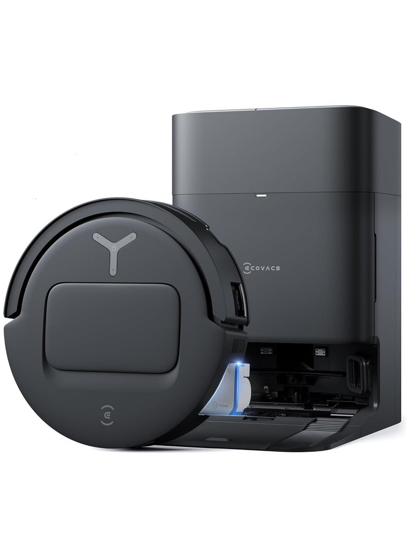 إيكوفاكس ECOVACS DEEBOT T80 Omni Robot Vacuum and Mop, 18,000Pa Suction, OZMO™ Roller Real-Time Mop Washing, Self-Emptying, Hot Air Drying, AI Navigation, Anti-Tangle Brush, for Pets, Carpets & Hard Floors - Image 1