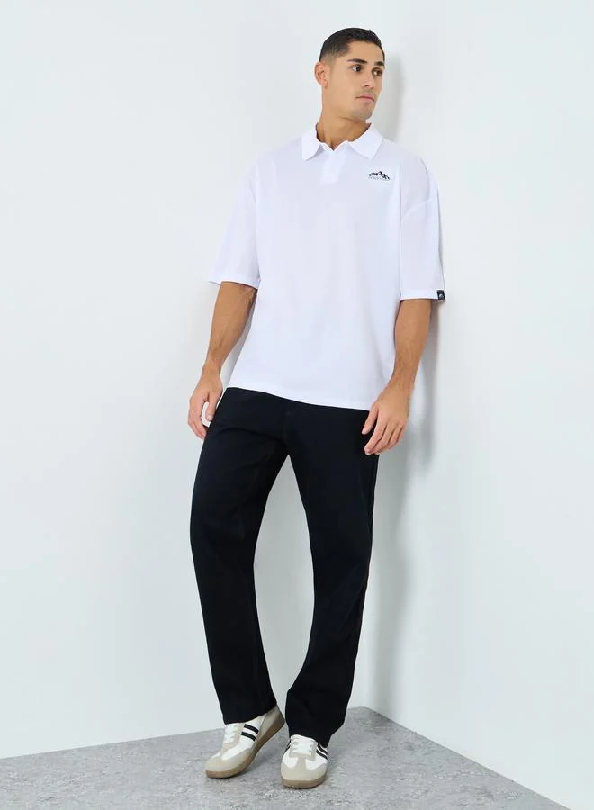 Styli Cotton Stretch 5-Pocket Relaxed Fit Jeans