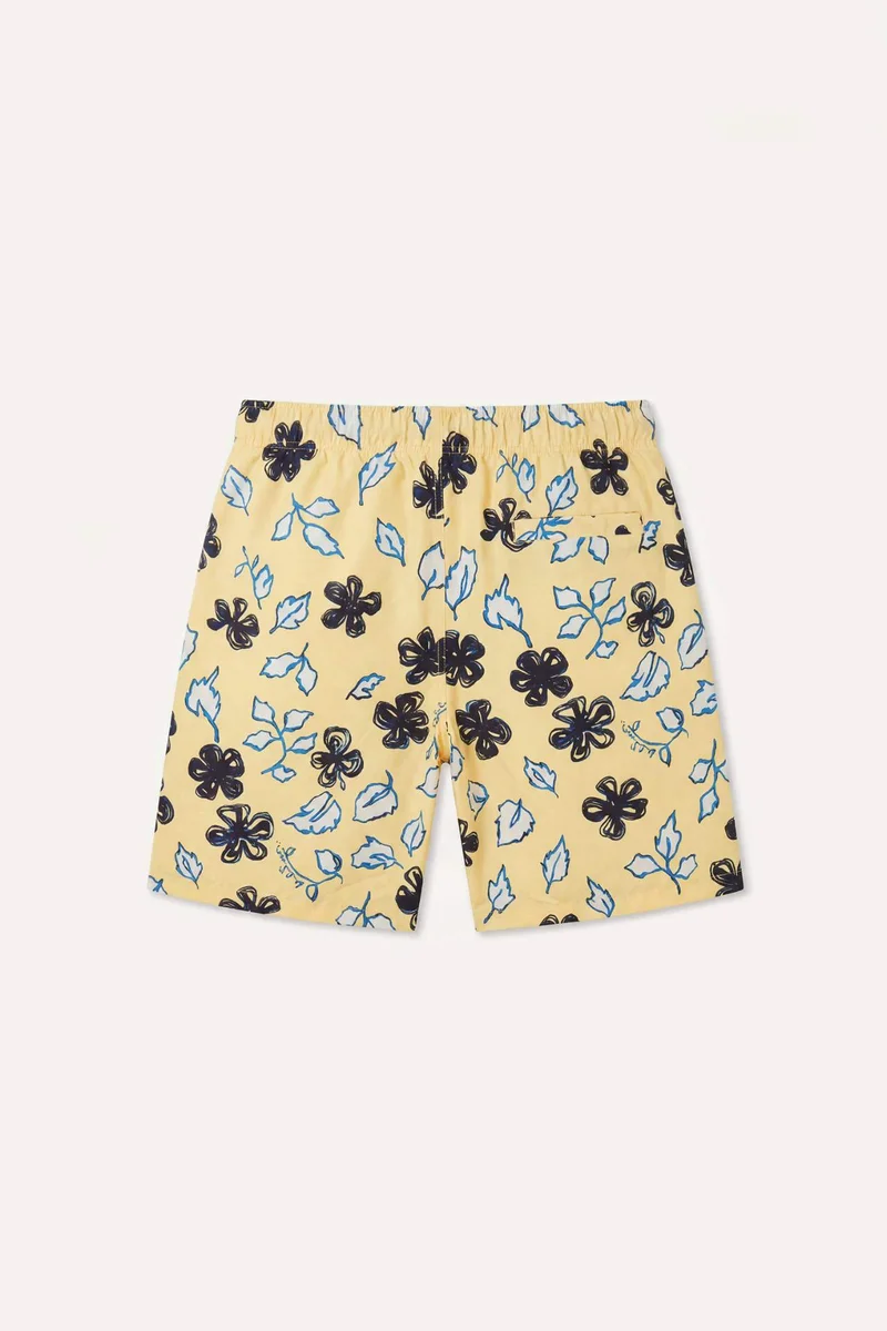Defacto  Regular Fit Printed Swim Shorts for Men | Best Price UAE