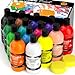 Nicpro 14 Colors Large Washable Paint Set for Kid 169oz Acrylic Bulk Paint Supplies Non Toxic Tempera Paint for Art Craft Poster Finger Paint School Teacher Classroom Must Have ParabenFree - Image 3