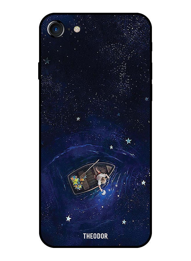 Theodor Protective Case Cover For Apple Iphone SE 2022 Boy Touching Moon - Image 1