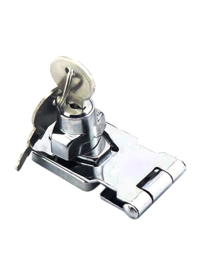 Door Latch Lock Silver 2.5inch - Image 1
