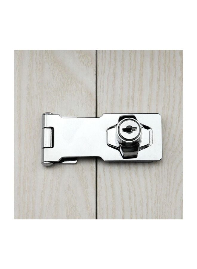Door Latch Lock Silver 2.5inch - Image 3
