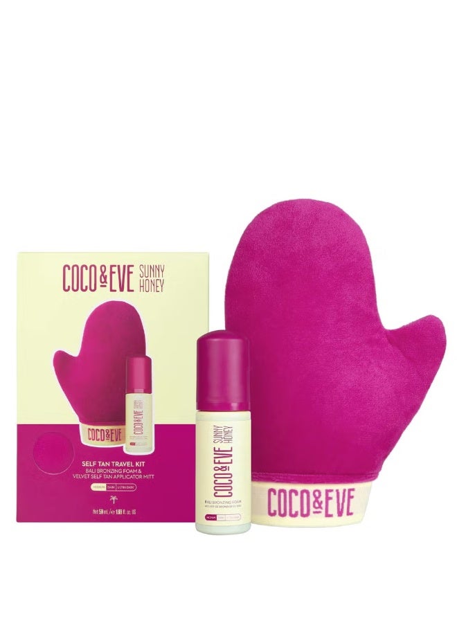 Coco & Eve Self Tan Travel Kit - Medium - Image 1