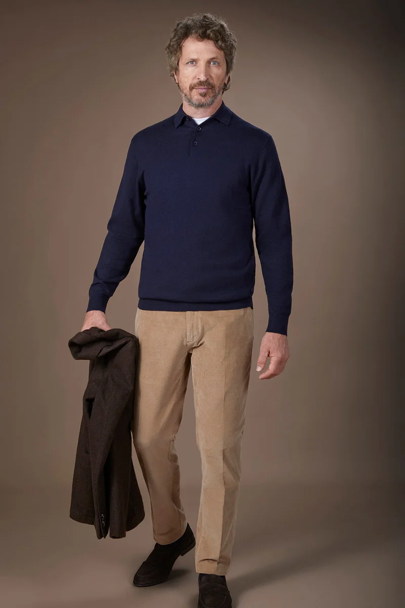 Doppelganger  Men's polo shirt - DK Blue for Men | Best Price UAE
