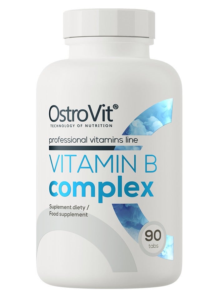 OstroVit أوستروفيت فيتامين ب كومبلكس 90 قرص 90 حصة 26 جرام - Image 1