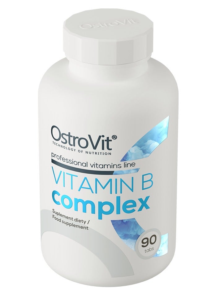OstroVit أوستروفيت فيتامين ب كومبلكس 90 قرص 90 حصة 26 جرام - Image 2