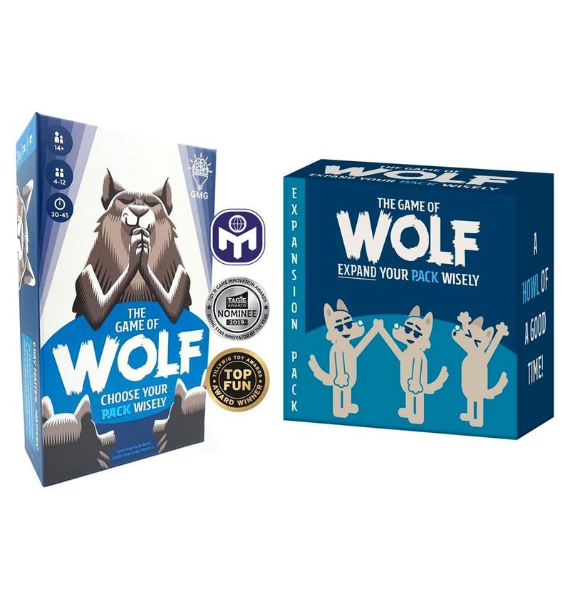 Gray Matters Games The Game of Wolf and Expansion Pack Bundle Trivia Game for Friends Families and Teens - Image 3