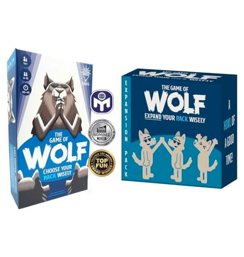 Gray Matters Games The Game of Wolf and Expansion Pack Bundle Trivia Game for Friends Families and Teens - Image 1