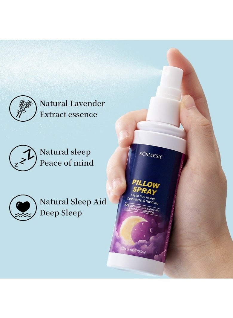 Kormesic Deep Sleep Lavender Pillow Spray 90ml - Image 4
