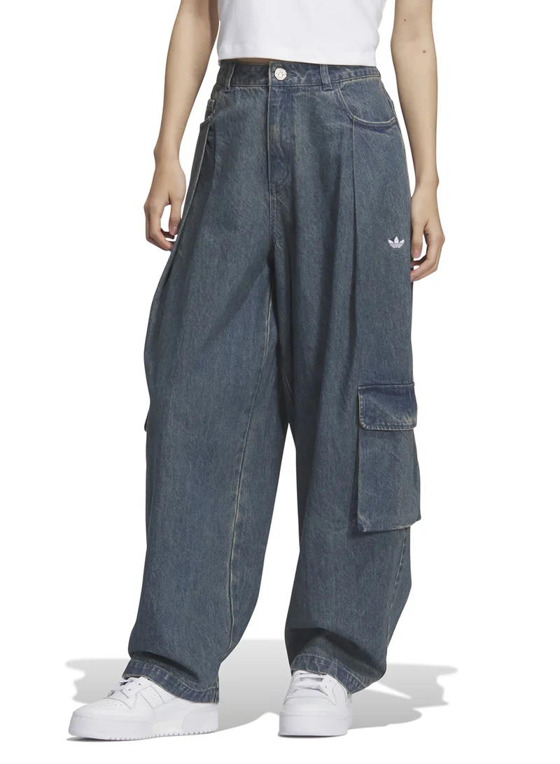 adidas Originals Soft Denim Cargo Joggers
