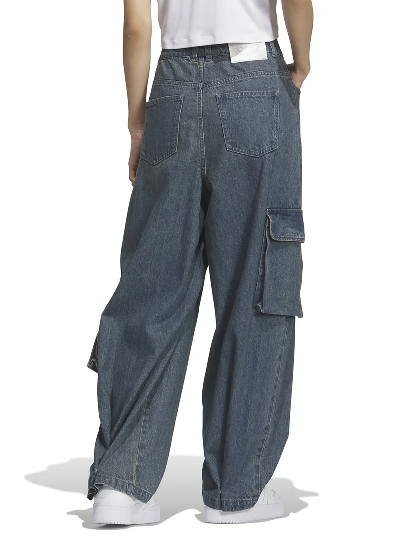 adidas Originals Soft Denim Cargo Joggers