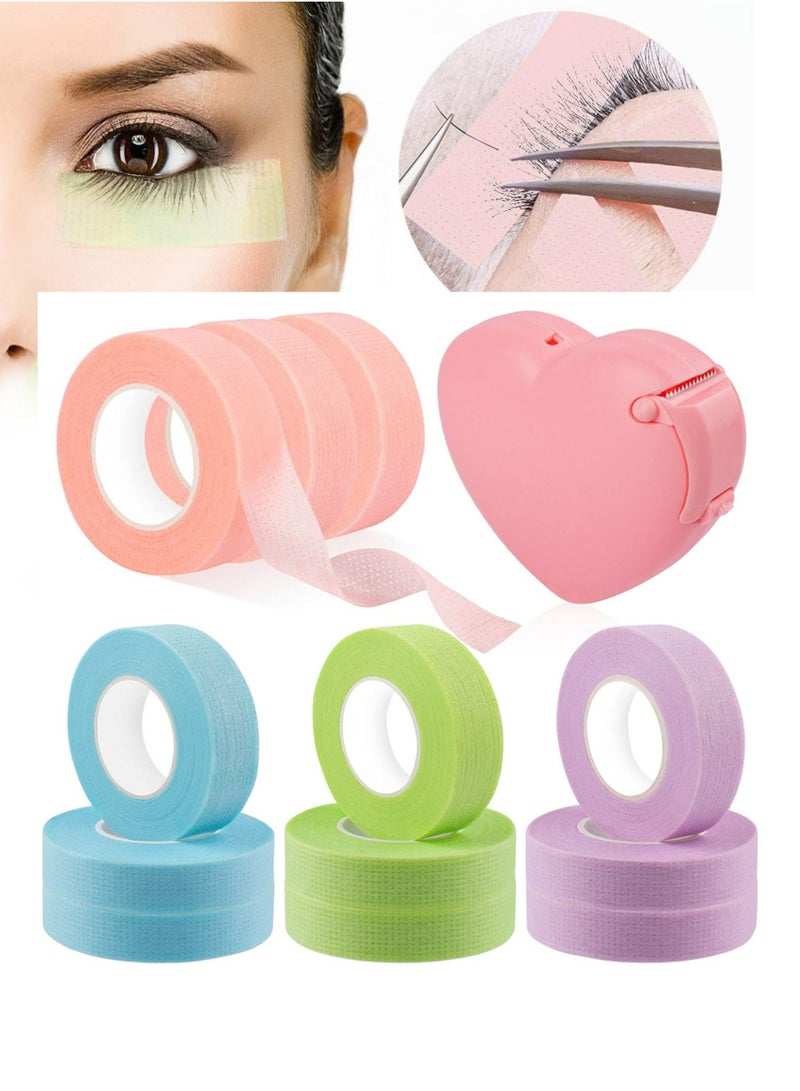 يوجي 12Rolls رمش امتدادات الشريط، شريط العين لتمديد الرموش التنفس Micropore نسيج الشريط لتمديد الرموش الإمدادات أدوات المكياج والاكسسوارات (9 م / 10 ياردة) - Image 1