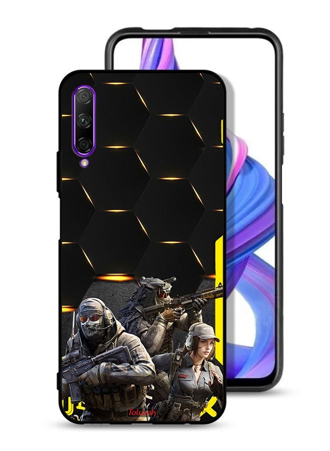 Tolwak Huawei Y9s Protective Case Cover Cyberpunk Wallpaper - Image 1