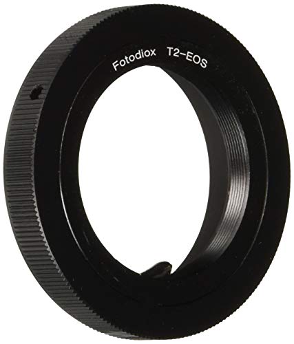 Fotodiox Lens Mount Adapter Compatible with TMount TT2 Screw Mount SLR Lens to Canon EOS EF EFS Mount DSLR Camera Body with Gen10 Focus Confirmation Chip - Image 1