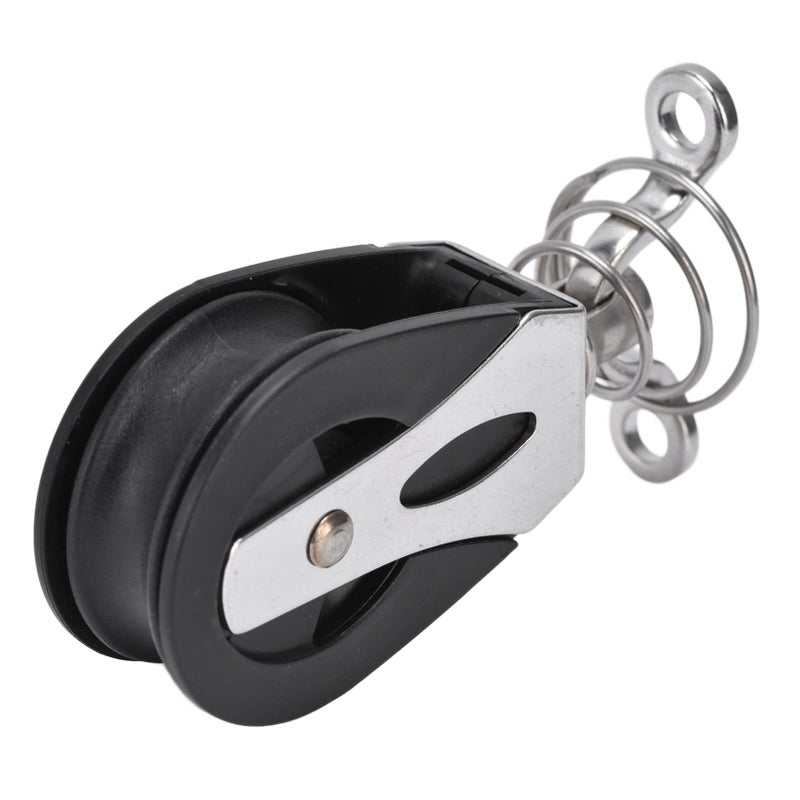 316 Stainless Steel Nylon Sheave Pulley Block For Fitness Equipment Plain Bearing - Image 3