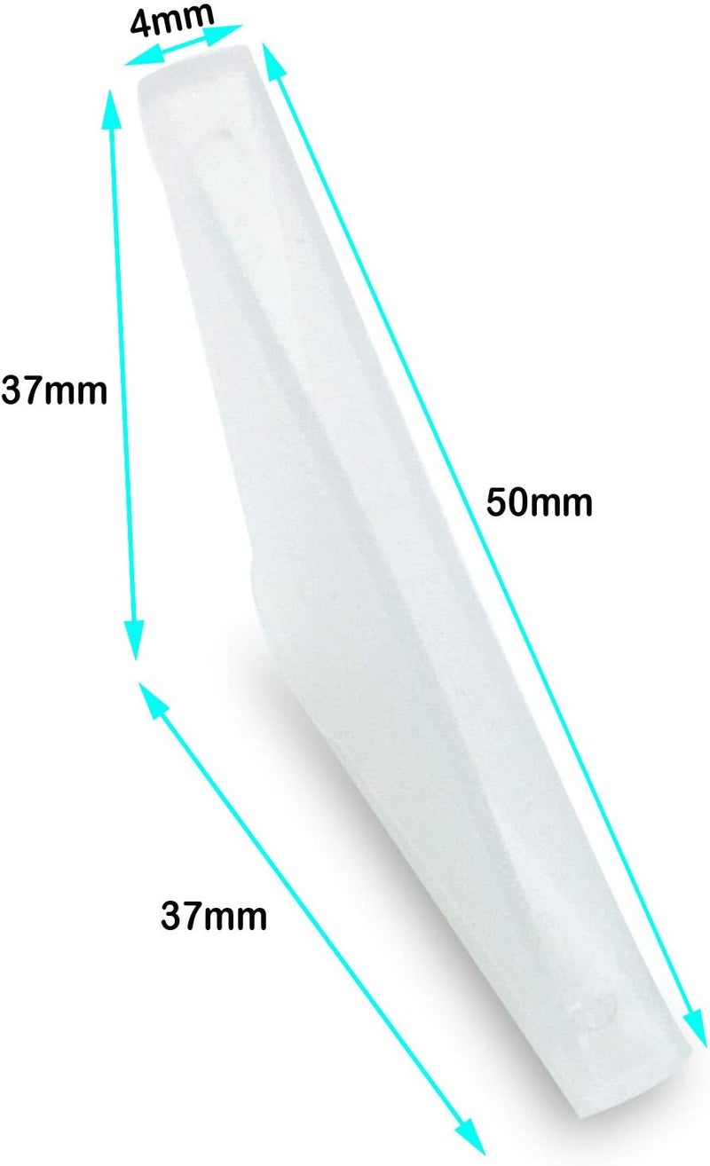 ebamaz Triple Corner Protectors for Mirror/Glass/Metal Sheets Pack of 50PCS (4 X 37 mm) - Image 3