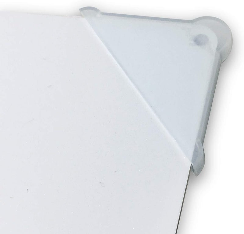 ebamaz Triple Corner Protectors for Mirror/Glass/Metal Sheets Pack of 50PCS (4 X 37 mm) - Image 5