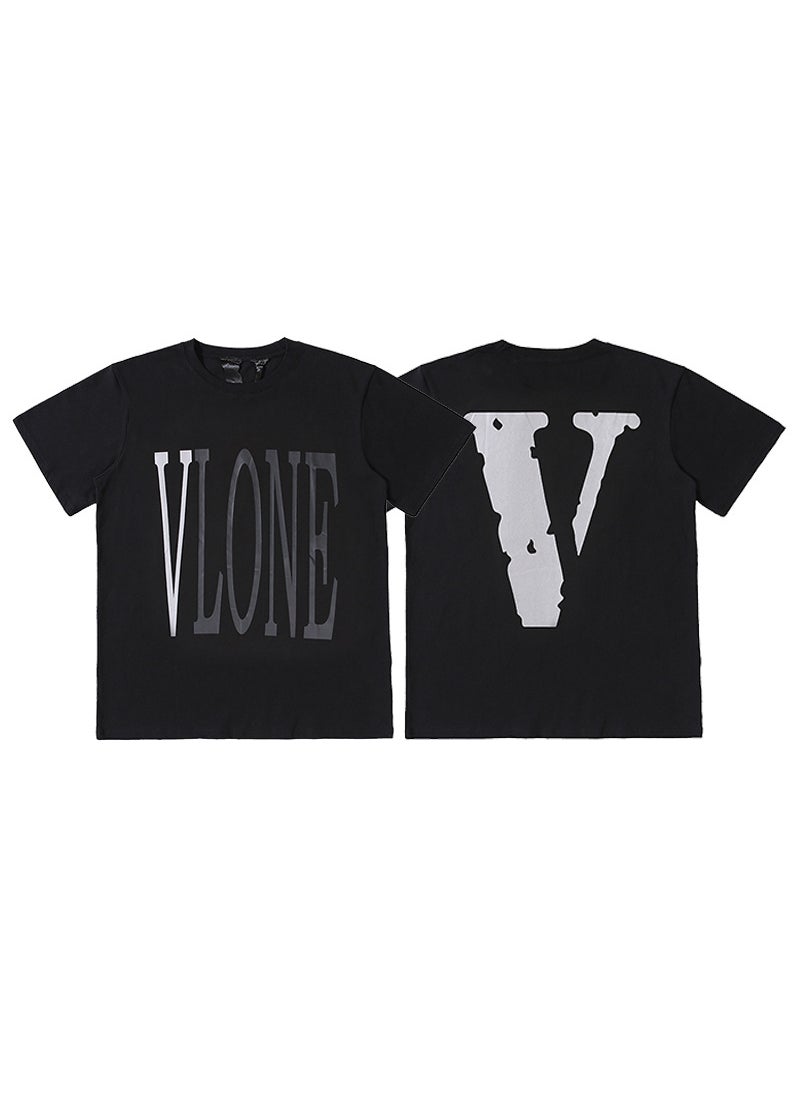 Generic - VLONE FOG Reflective Mosaic Tee Unisex 626 black reflective - Image 1